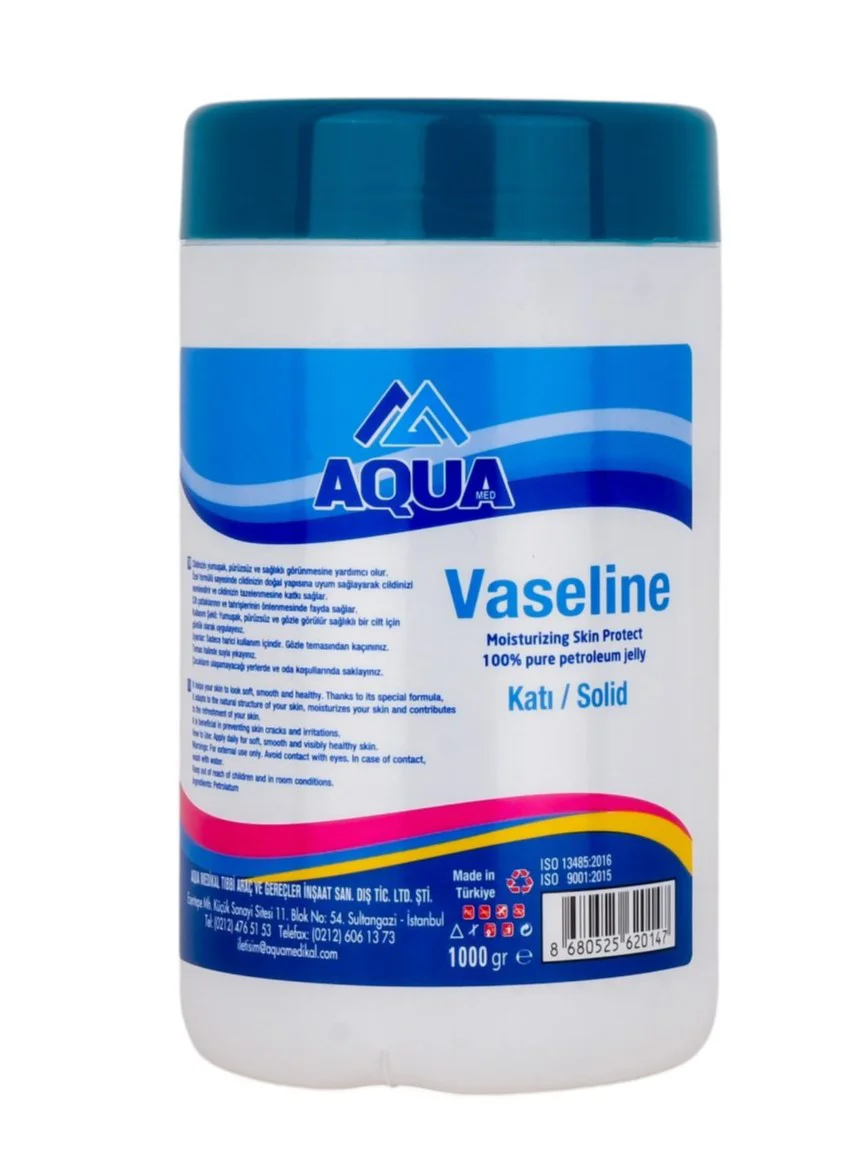 Katı Vazelin 1 Litre – Yoğun Nemlendirici Koruyucu Bariyer Krem