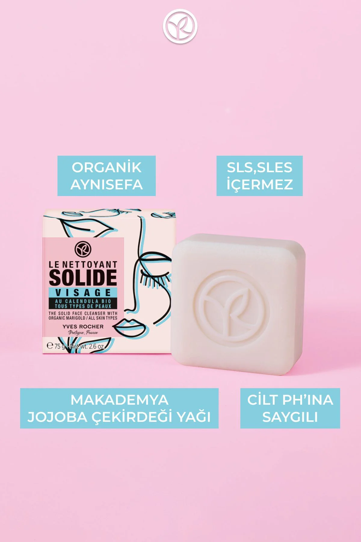 Katı Yüz Temizleyici - Tüm Ciltler-75 gr-9118