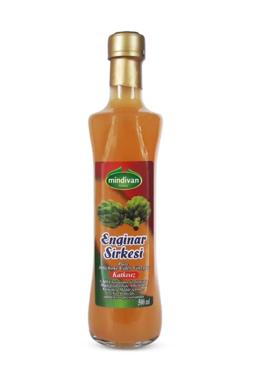 Katkısız Enginar Sirkesi 500 ml