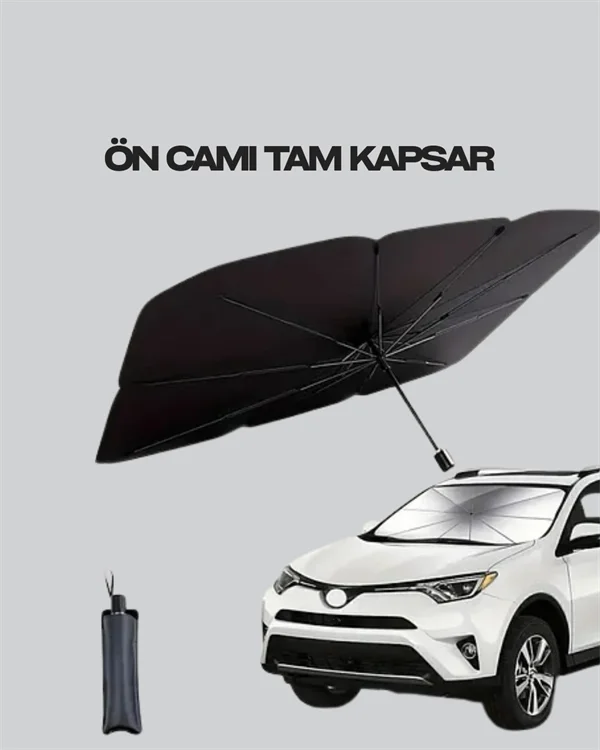 Katlanabilir Araba Güneşliği – UV ve Isı Koruması, Kolay Kurulum Gerektirmez