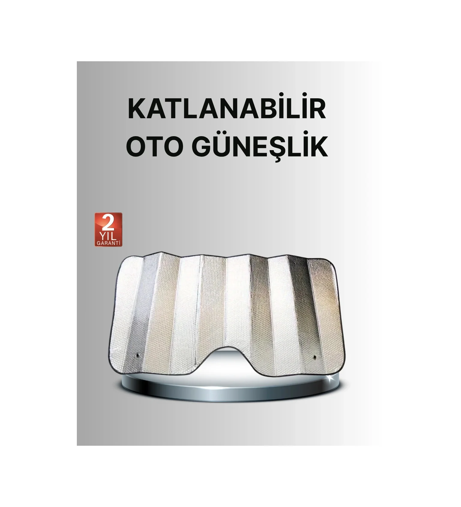 Katlanabilir Araba Güneşliği Uv Işınlarına Karşı Maksimum Koruma