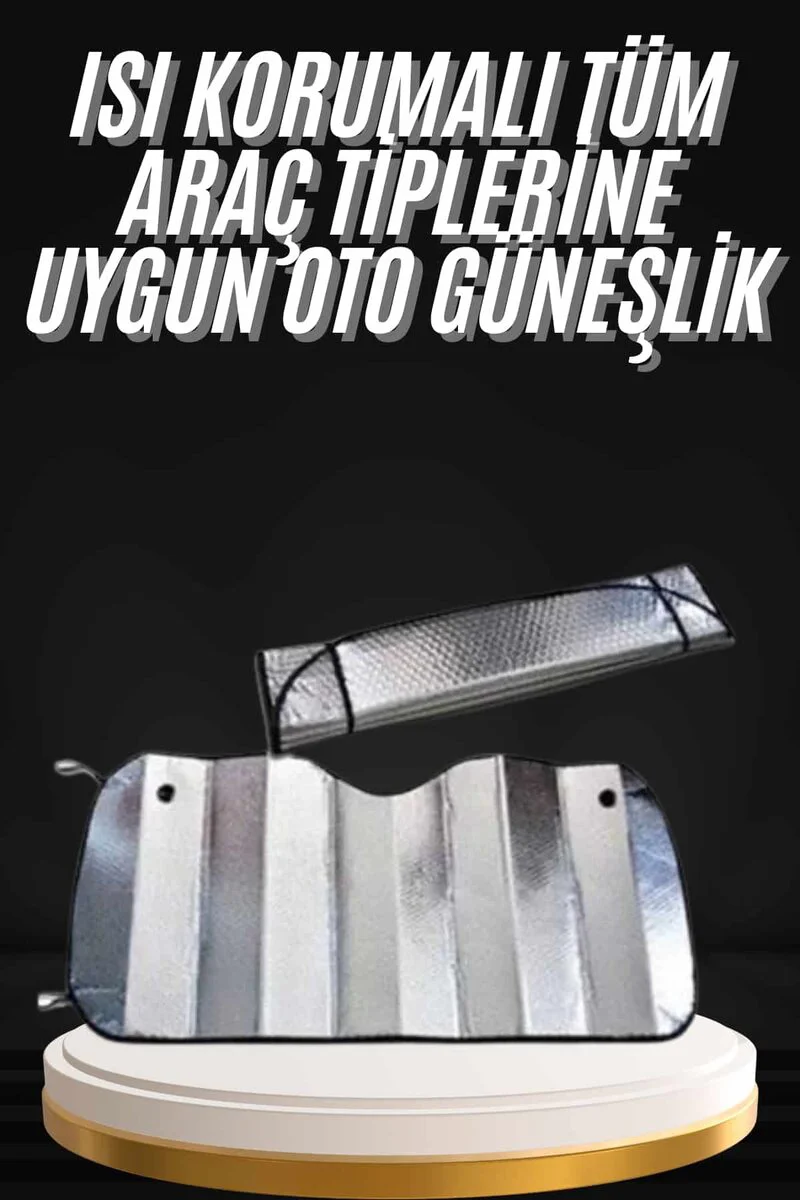Katlanabilir Araç Güneşlikleri: %99 Işık Engelleyici Güneş Koruması