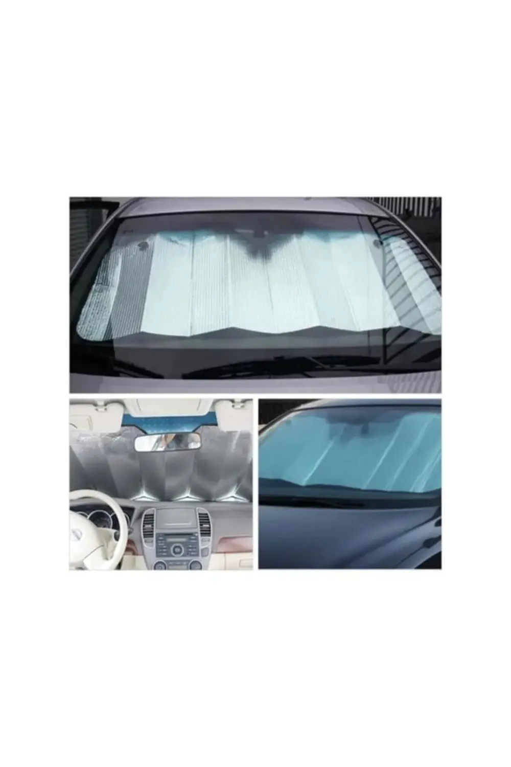 Katlanabilir Araç Ön Cam Güneşlik Isı ve Işık Önleyici Honda Civi