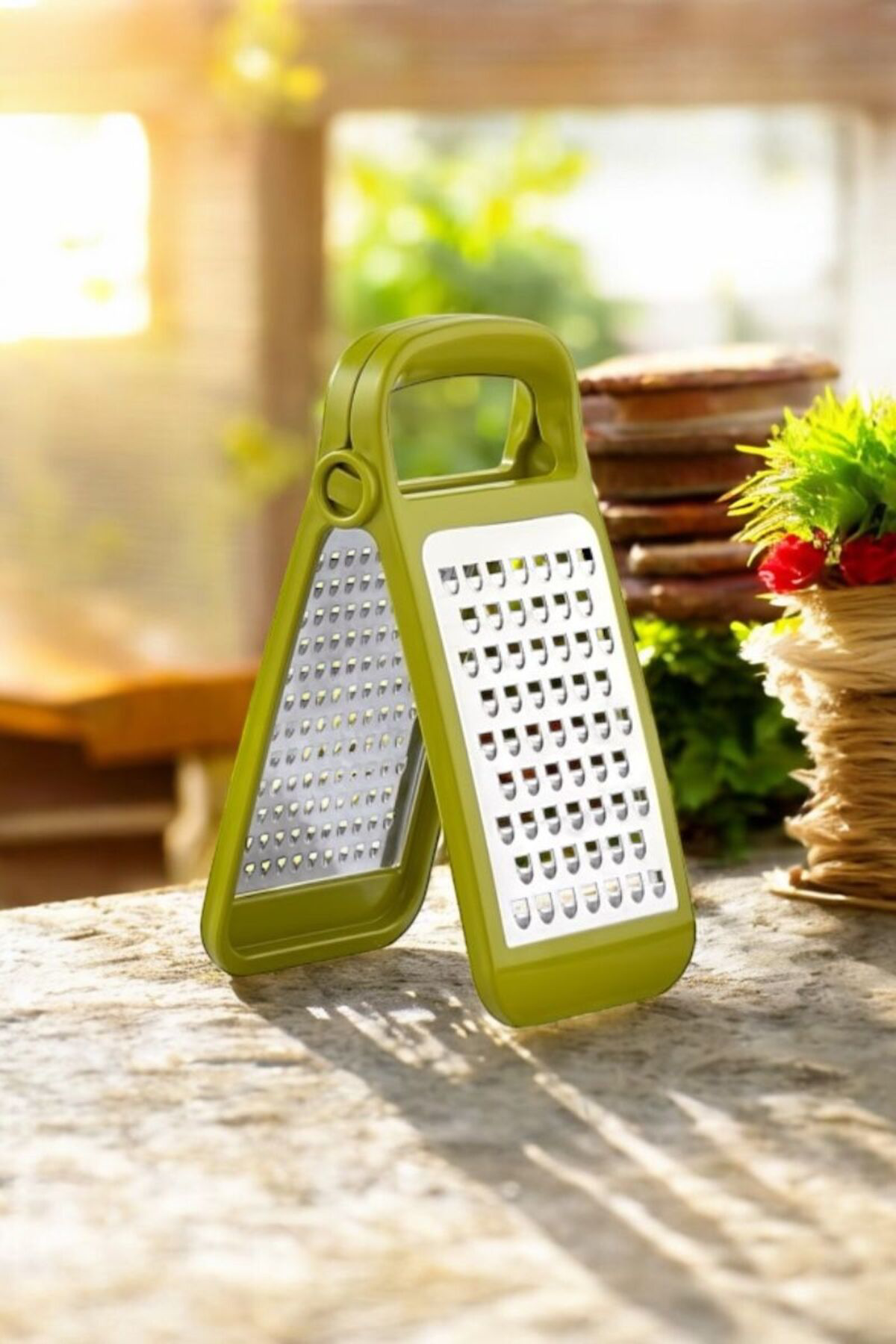 Katlanabilir Ayrılabilir Çelik Rende – Ergonomik Tasarım, Çift Ta