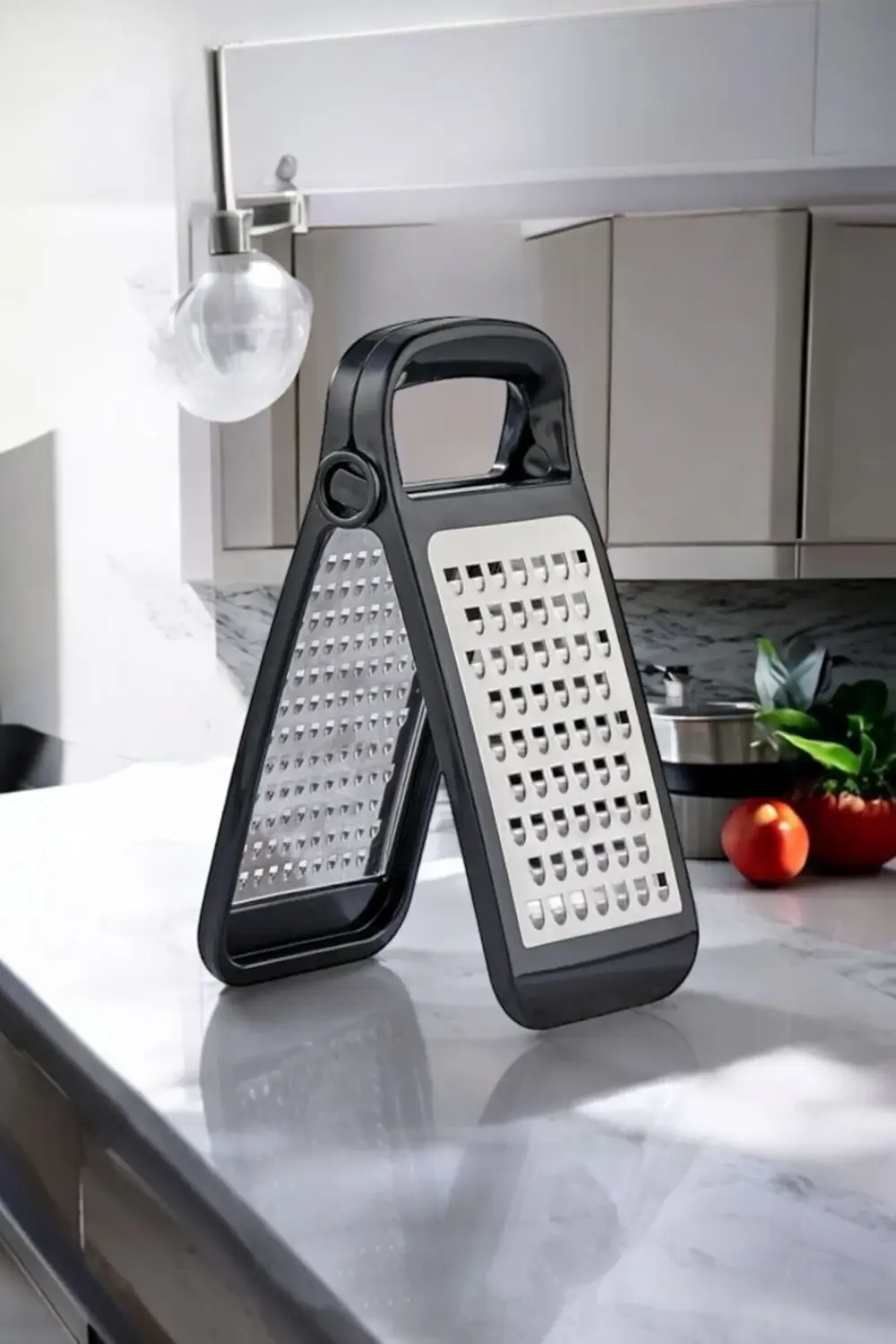 Katlanabilir Ayrılabilir Çelik Rende – Ergonomik Tasarım, Çift Ta