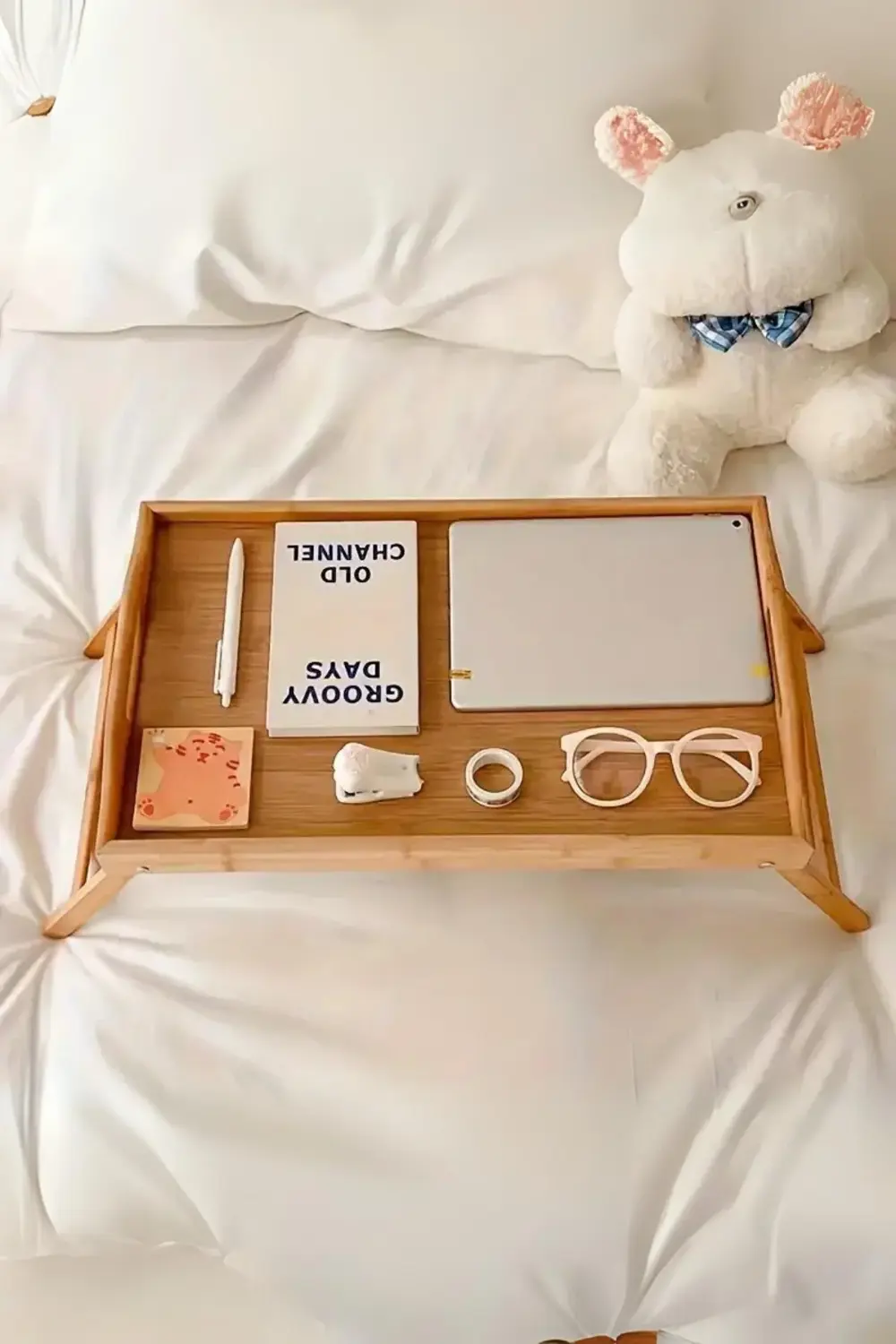 Katlanabilir Bambu Keyif Tepsisi Katlanabilir Bambu Keyif Tepsisi