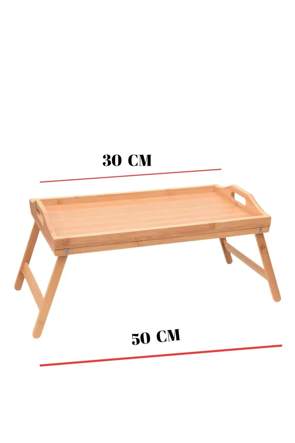 Katlanabilir Bambu Keyif Tepsisi Katlanabilir Bambu Keyif Tepsisi