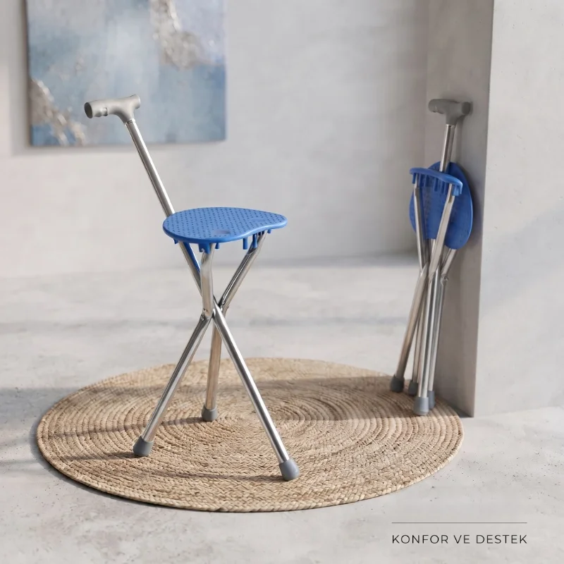 Katlanabilir Baston Sandalye - Oturaklı - 88 cm Fiyatı, Yorumları ve Özellikleri