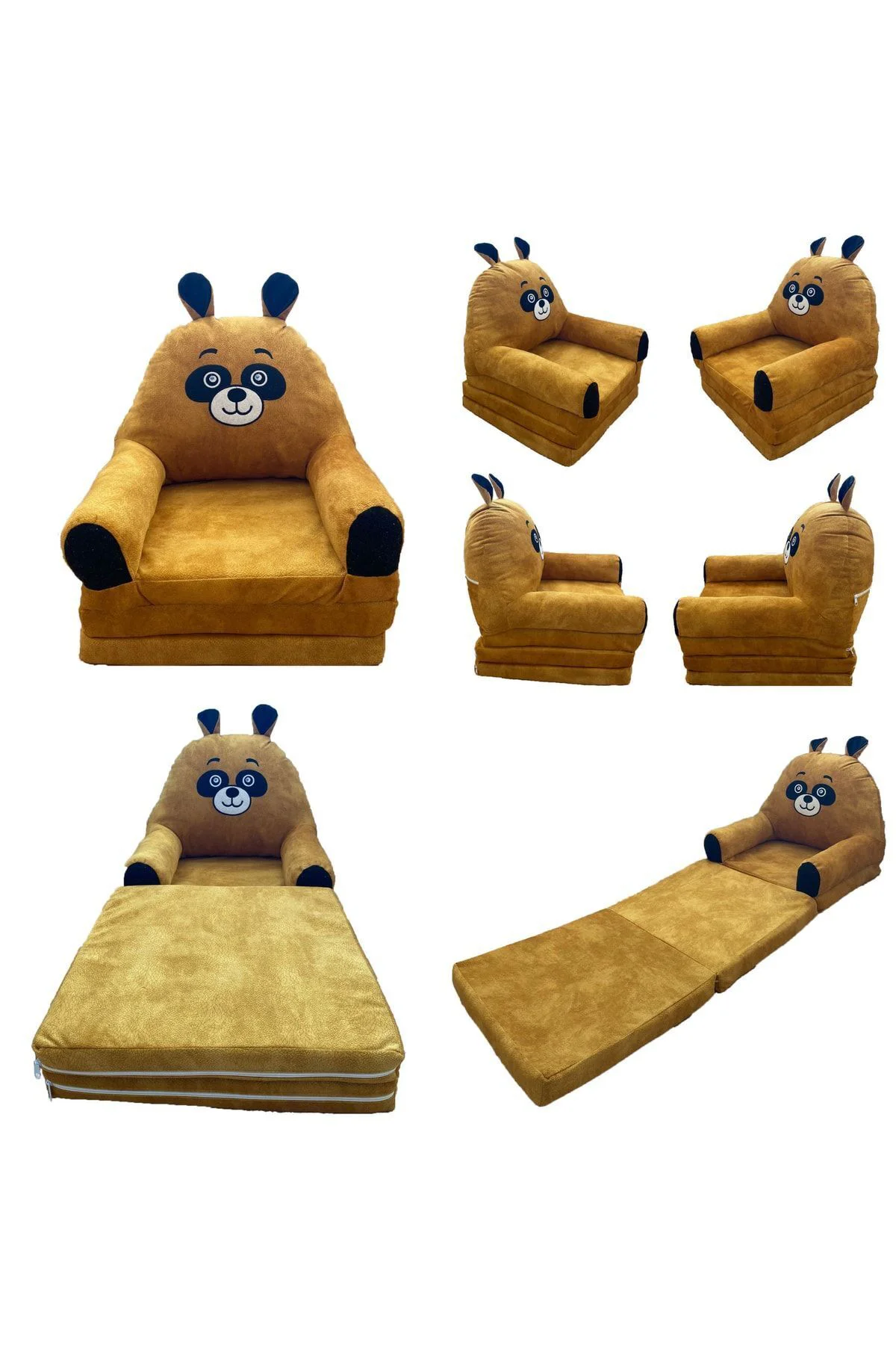 Katlanabilir Bebek-çocuk Koltuğu Sandalye Portatif Yatak Tay Tüyü