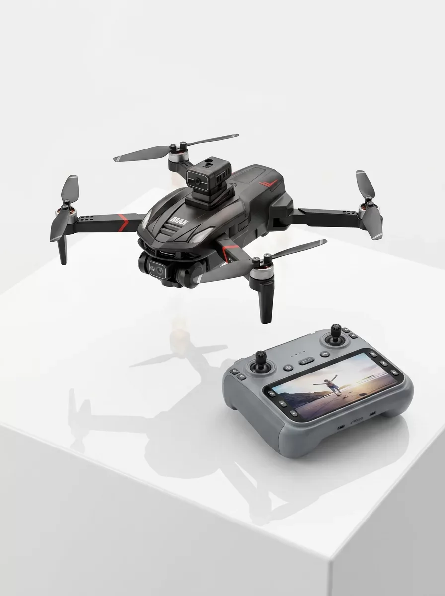 Katlanabilir Çift Kameralı Drone ile Havadan Fotoğraf ve Video Çekimi