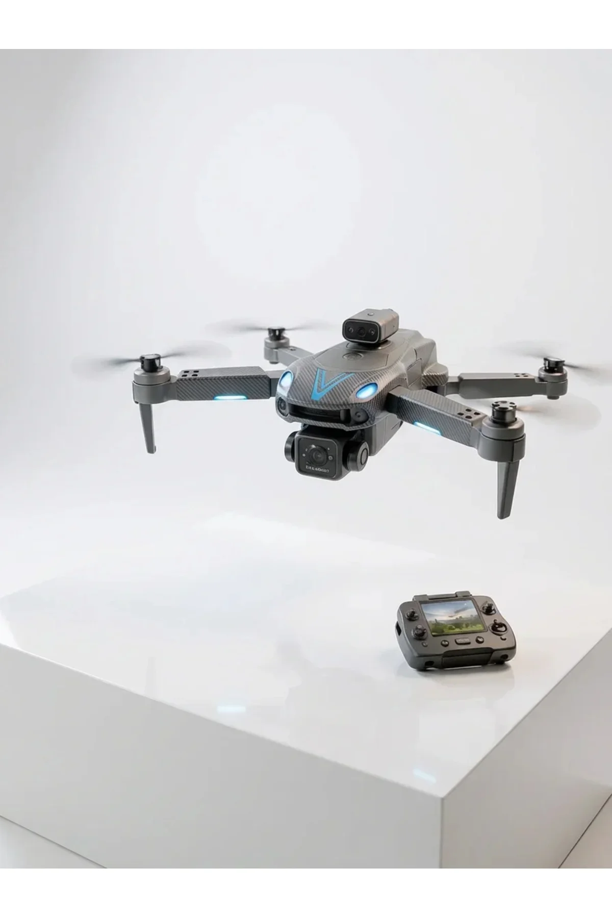 Katlanabilir Çift Kameralı Drone Uzaktan Kumandalı Hava Aracı Katlanabilir Çift Kameralı Drone Uzaktan Kumandalı Hava Aracı
