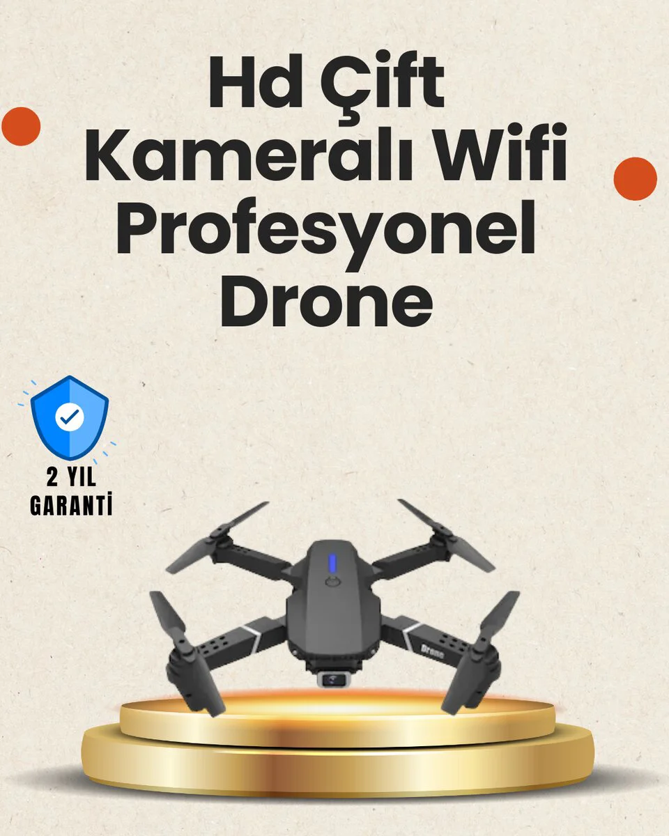 Katlanabilir Drone 4K Kamera Yükseklik Sabitlemeli FPV