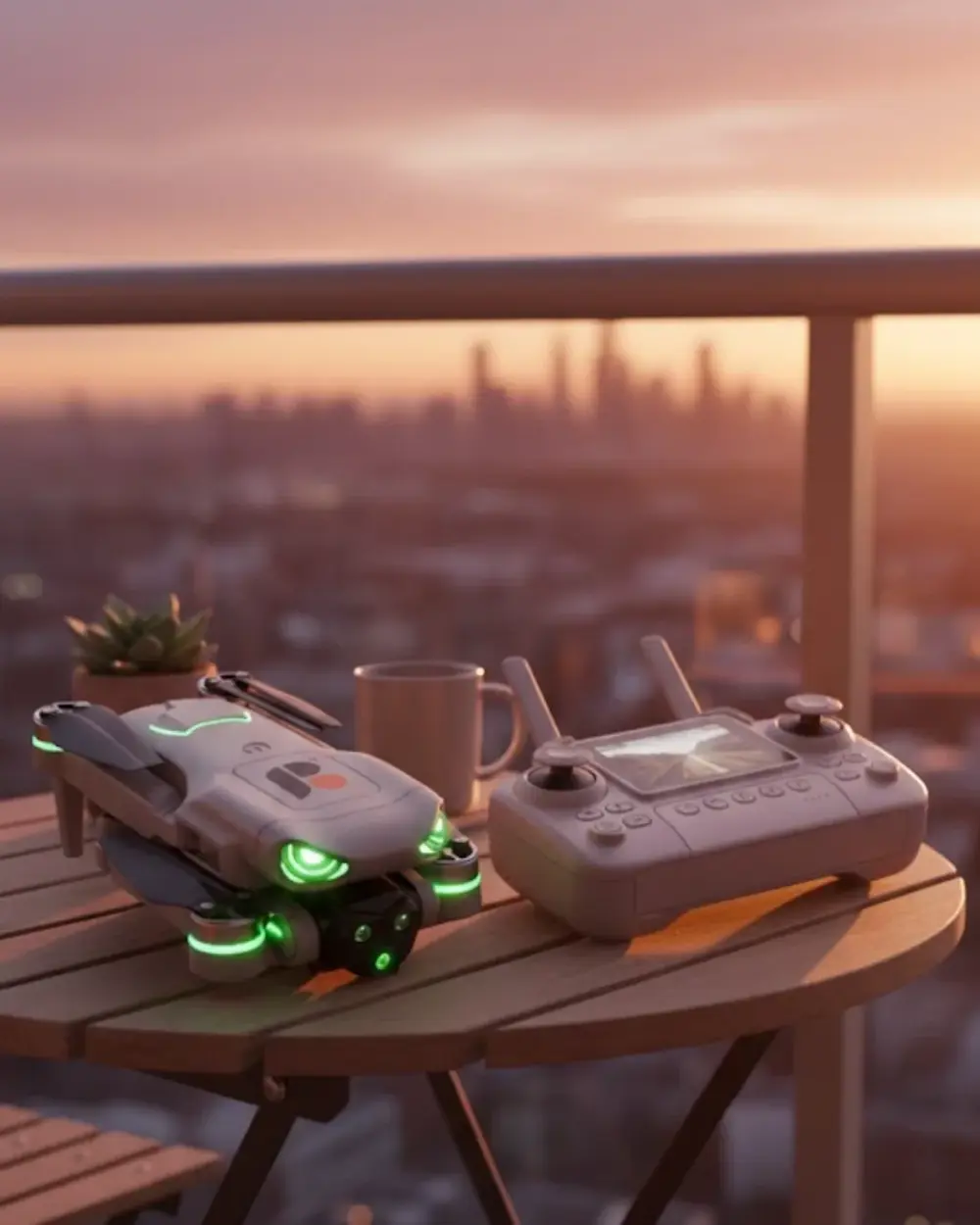 Katlanabilir Drone HD Çekim Uzun Süreli Uçuş Deneyimi