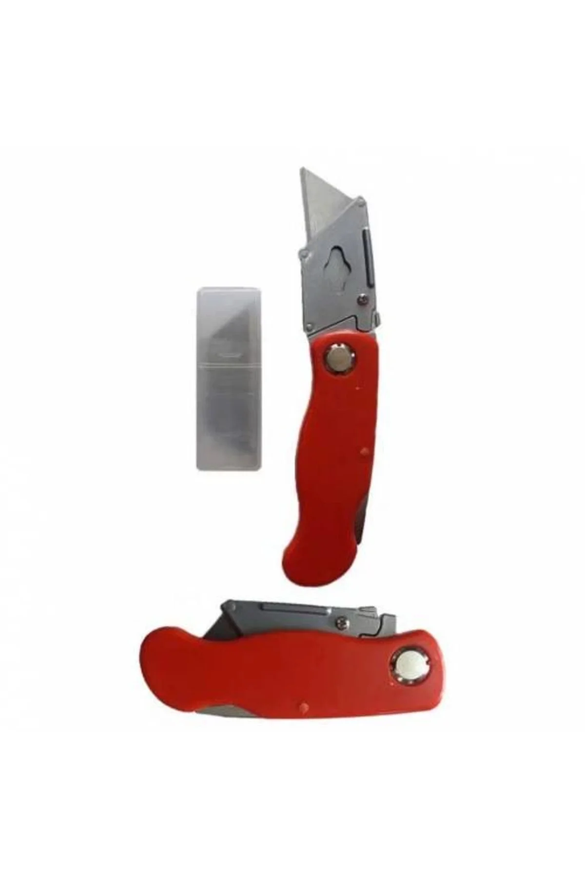 Katlanabilir Halıfleks Maket Bıçağı Üçgen Uçlu Falçata