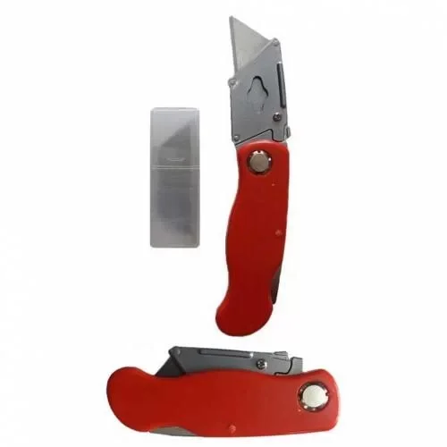 Katlanabilir Halıfleks Maket Bıçağı Üçgen Uçlu Falçata ( Lisinya 