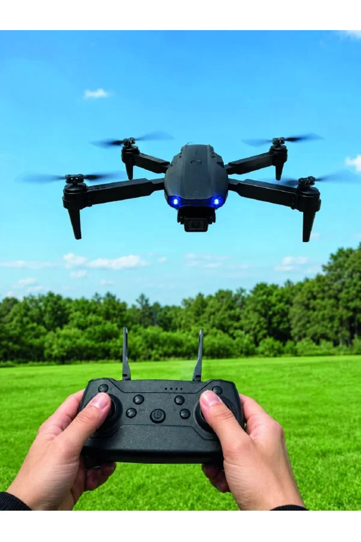 Katlanabilir Kamera Drone 4K HD Görüntü, Hover Özelliği ve Uzaktan Kumanda Katlanabilir Kamera Drone 4K HD Görüntü, Hover Özelliği ve Uzaktan Kumanda