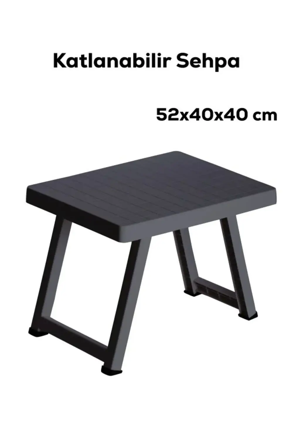 Katlanabilir Kamp Piknik Balkon Masası - Küçük Plastik Katlanır S