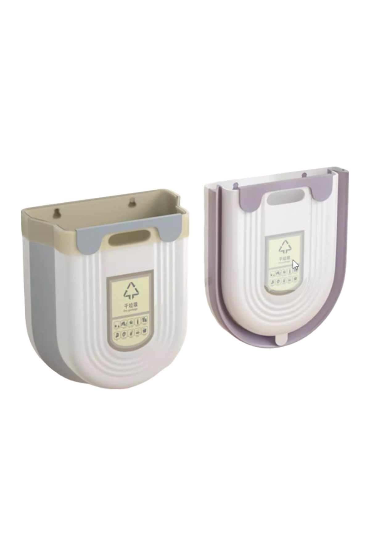 KATLANABİLİR KÖRÜKLÜ MUTFAK ÇÖP KOVASI (4767) - ESL1323-2690