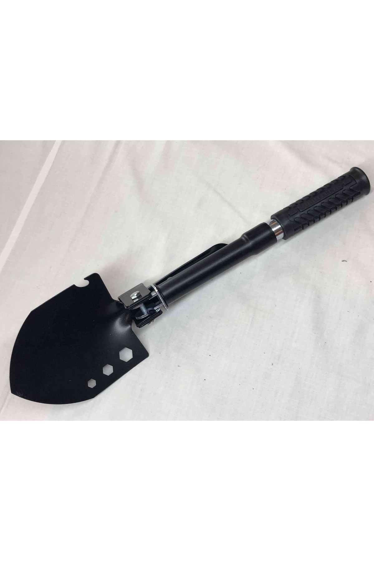 Katlanabilir Kürek Çekiç Çapa Seti Özel Siyah Çantasında