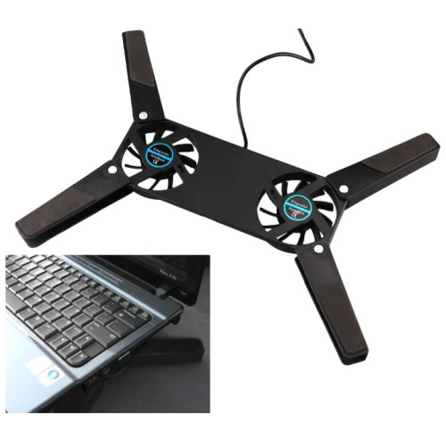 Katlanabilir Laptop Soğutucu Taşınabilir 60mm Fanlı Hızlı Soğutma