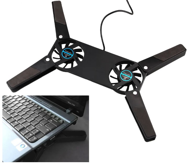 Katlanabilir Laptop Soğutucu 2 fanlı (4741) Katlanabilir Laptop Soğutucu 2 fanlı (4741)