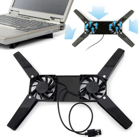 Katlanabilir Laptop Soğutucu 2 fanlı (4741) Katlanabilir Laptop Soğutucu 2 fanlı (4741)