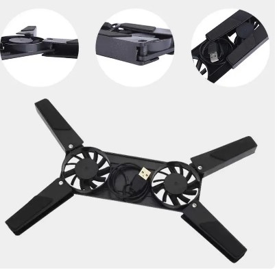 Katlanabilir Laptop Soğutucu 2 fanlı (4741) Katlanabilir Laptop Soğutucu 2 fanlı (4741)