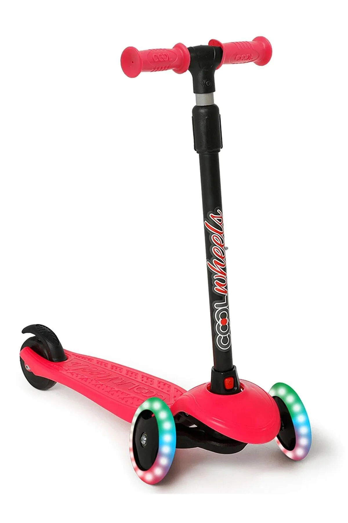 Katlanabilir Led Işıklı 3 Tekerlekli Yükseklik Ayarlı Twist Scoot