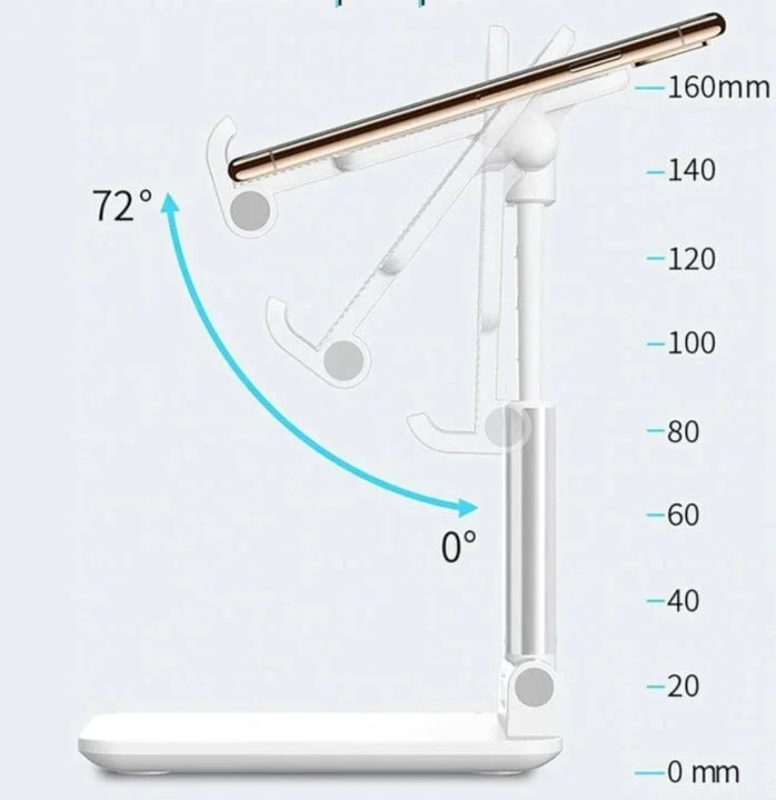 Katlanabilir Masaüstü Telefon Tutucu Stand CM-280 Katlanabilir Masaüstü Telefon Tutucu Stand CM-280