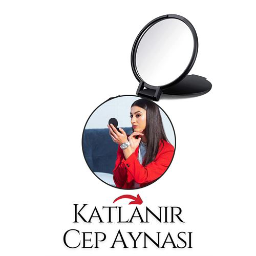 Katlanabilir Mini Çanta Aynası 716358 Katlanabilir Mini Çanta Aynası 716358