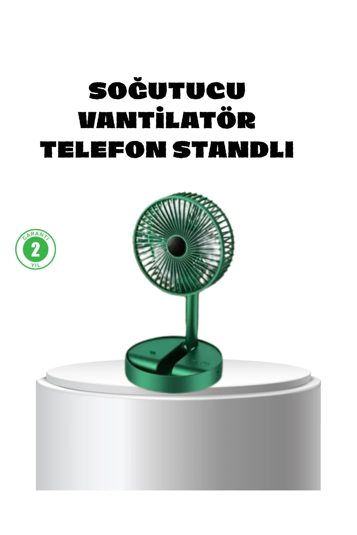 Katlanabilir Mini Fan – 3 Kademeli Soğutma Şarjlı - ayr2119-6742
