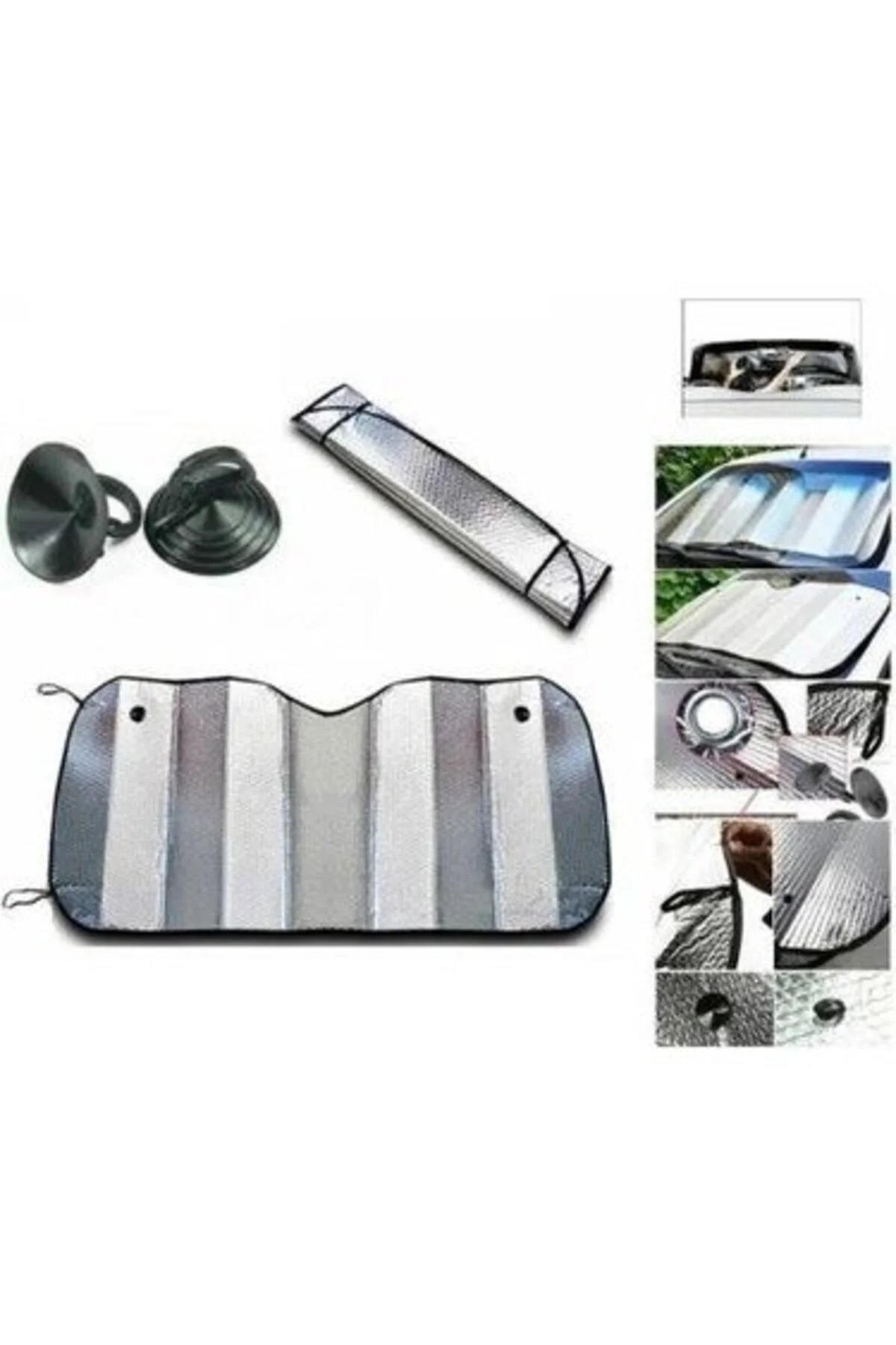 Katlanabilir Ön Cam Güneşlik Araç İçi Isı Yalıtımı Skoda Superb Peugeot 3008 Renault Megane Opel Astra