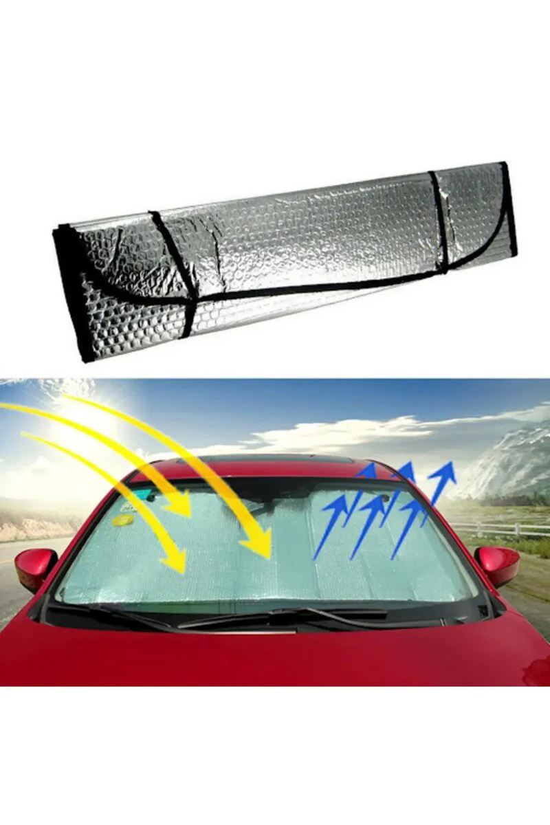 Katlanabilir Ön Cam Güneşliği - Araç İçi Isı Yalıtımı Skoda Superb Peugeot 3008 Renault Megane Opel Astra