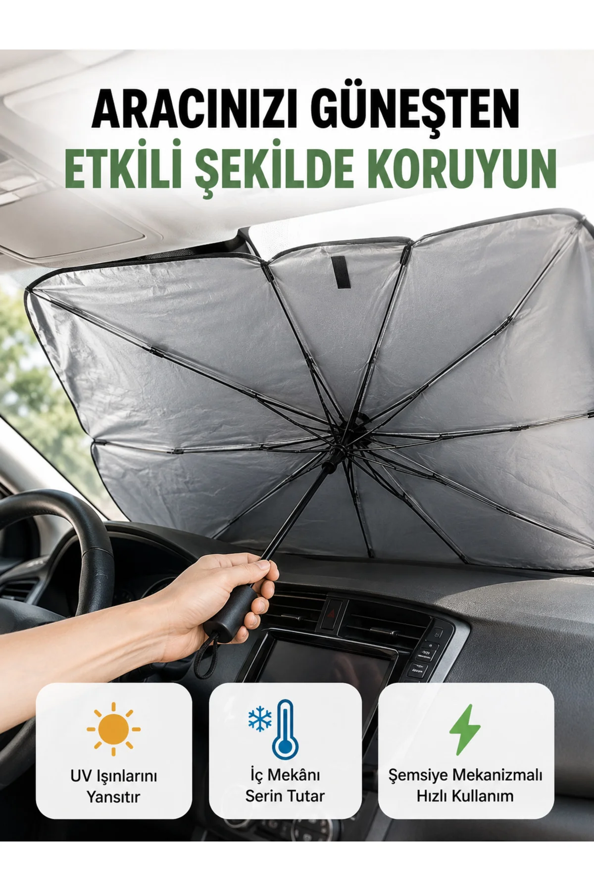 Katlanabilir Oto Güneşlik – Pratik, Dayanıklı, Uv Koruyucu Tasarım Yeni Nesil Katlanabilir Oto Güneşlik – Pratik, Dayanıklı, Uv Koruyucu Tasarım Yeni Nesil