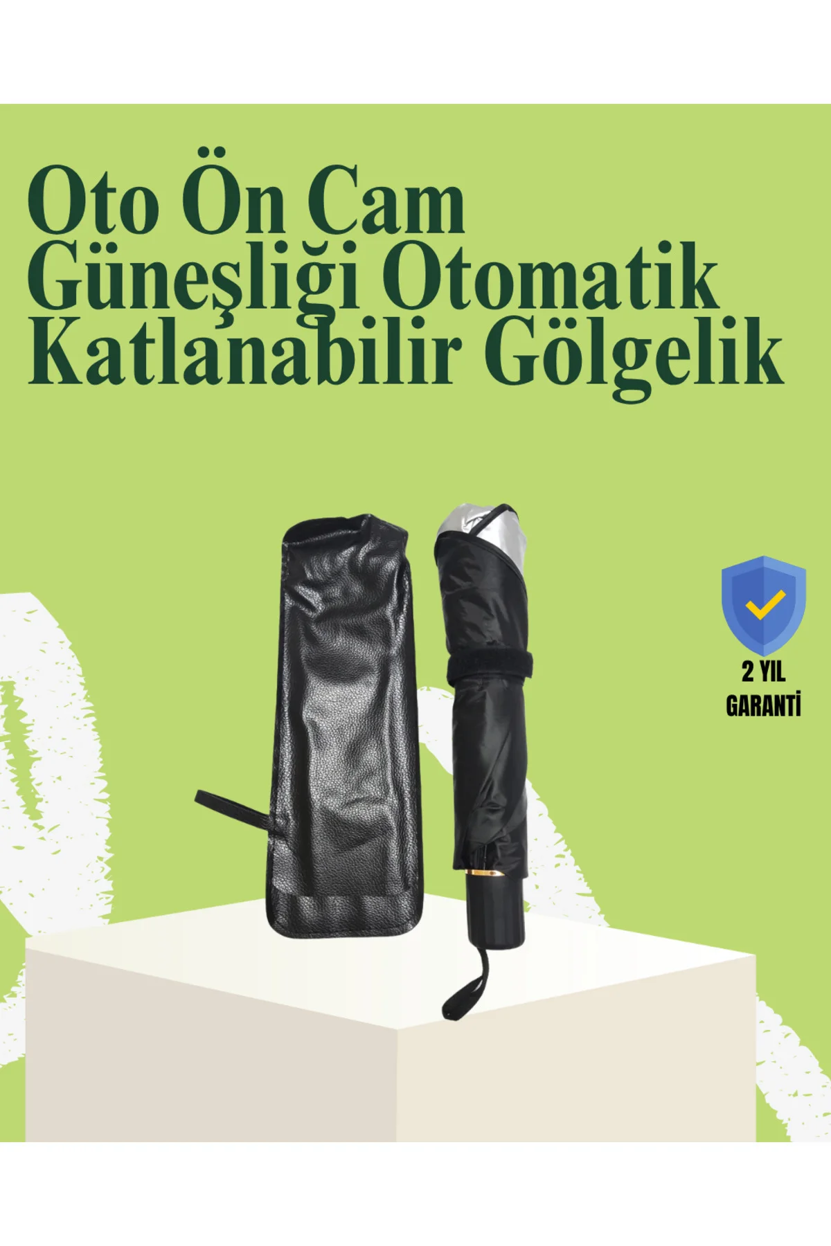 Katlanabilir Oto Güneşlik - 125x65 cm