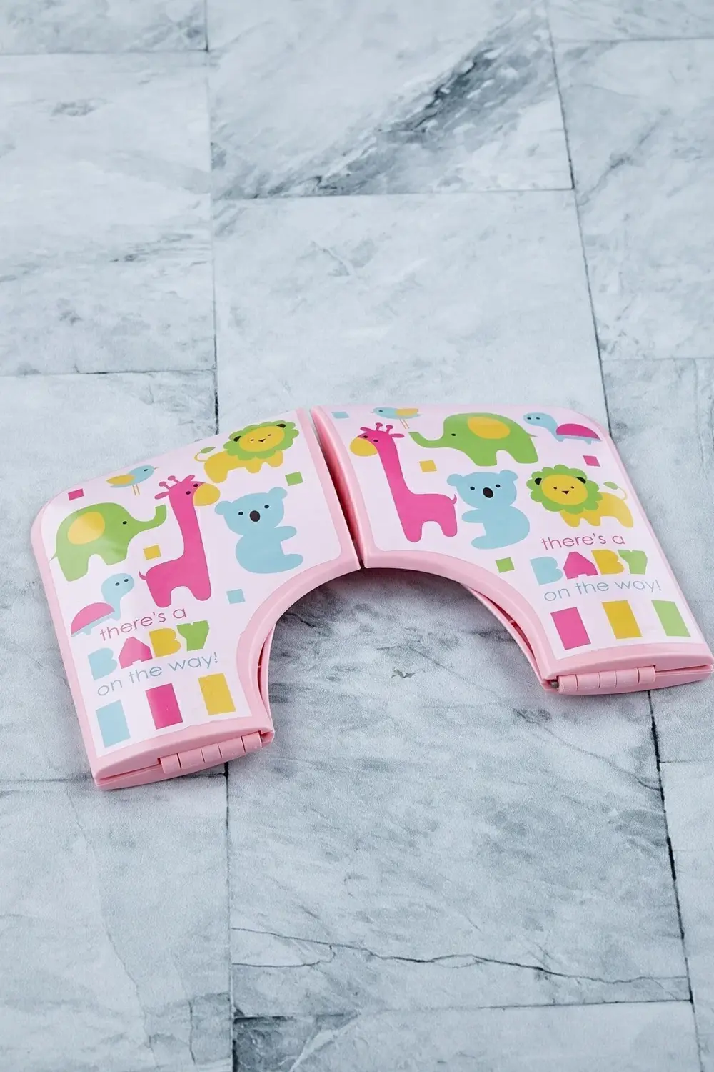 Katlanabilir Portatif Kolay Taşınabilir Çocuk Klozet Kapağı Adapt