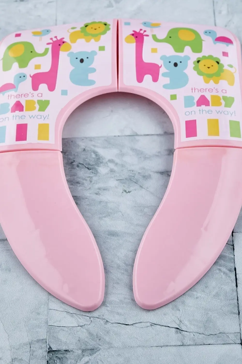 Katlanabilir Portatif Kolay Taşınabilir Çocuk Klozet Kapağı Adapt