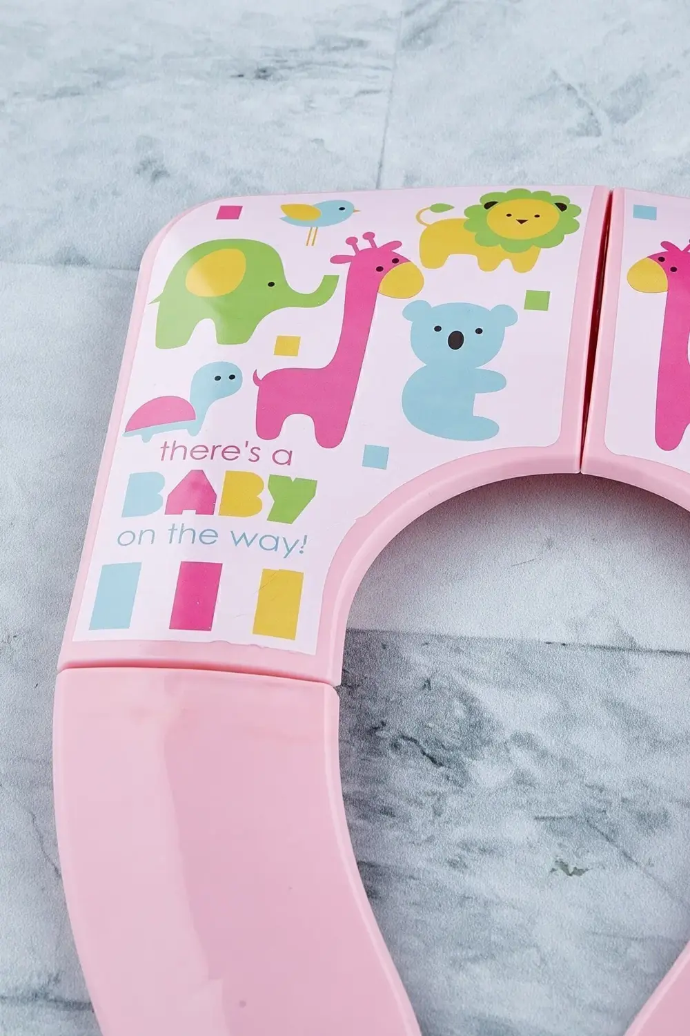 Katlanabilir Portatif Kolay Taşınabilir Çocuk Klozet Kapağı Adapt