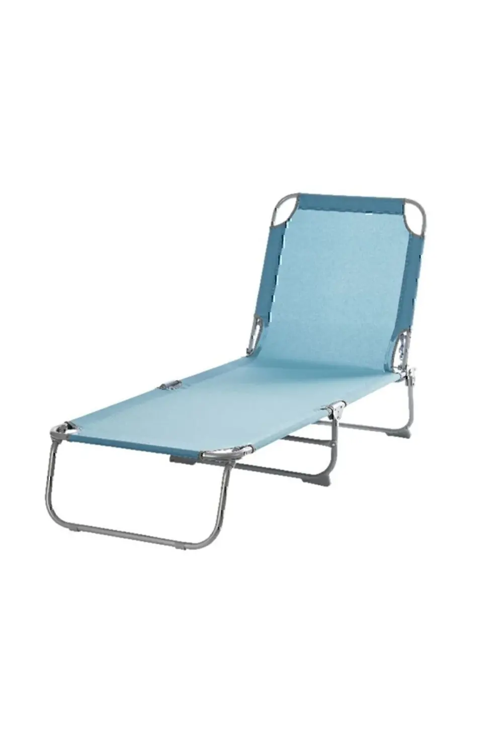 Katlanabilir Şezlong Su-mavisi