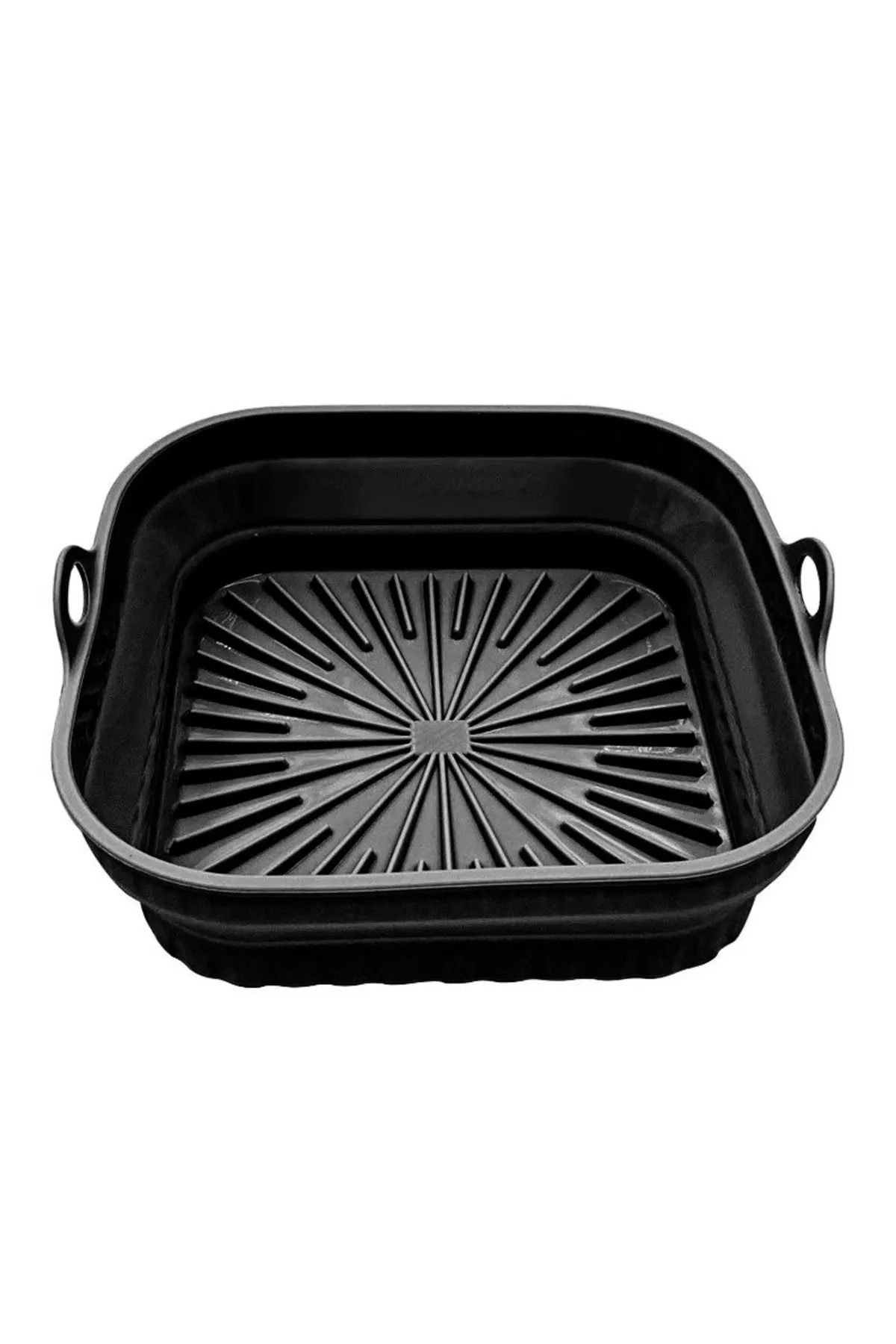 Just Cheap Store Katlanabilir Silikon Yanmaz - Yikanabilir Kare Airfryer Kalibi 21