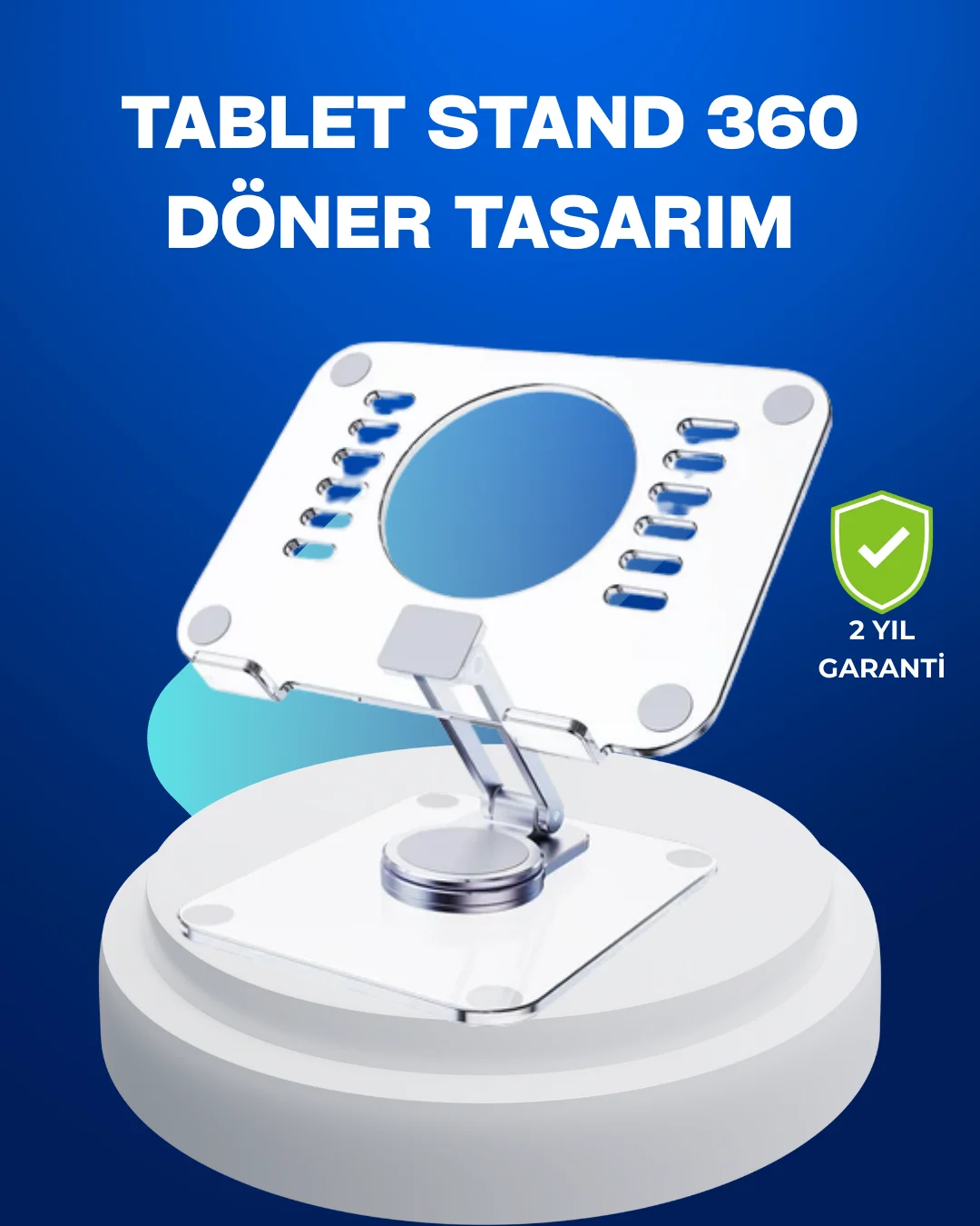 Katlanabilir Tablet Standı Ayarlanabilir Kaymaz Şeffaf Tasarım Katlanabilir Tablet Standı Ayarlanabilir Kaymaz Şeffaf Tasarım