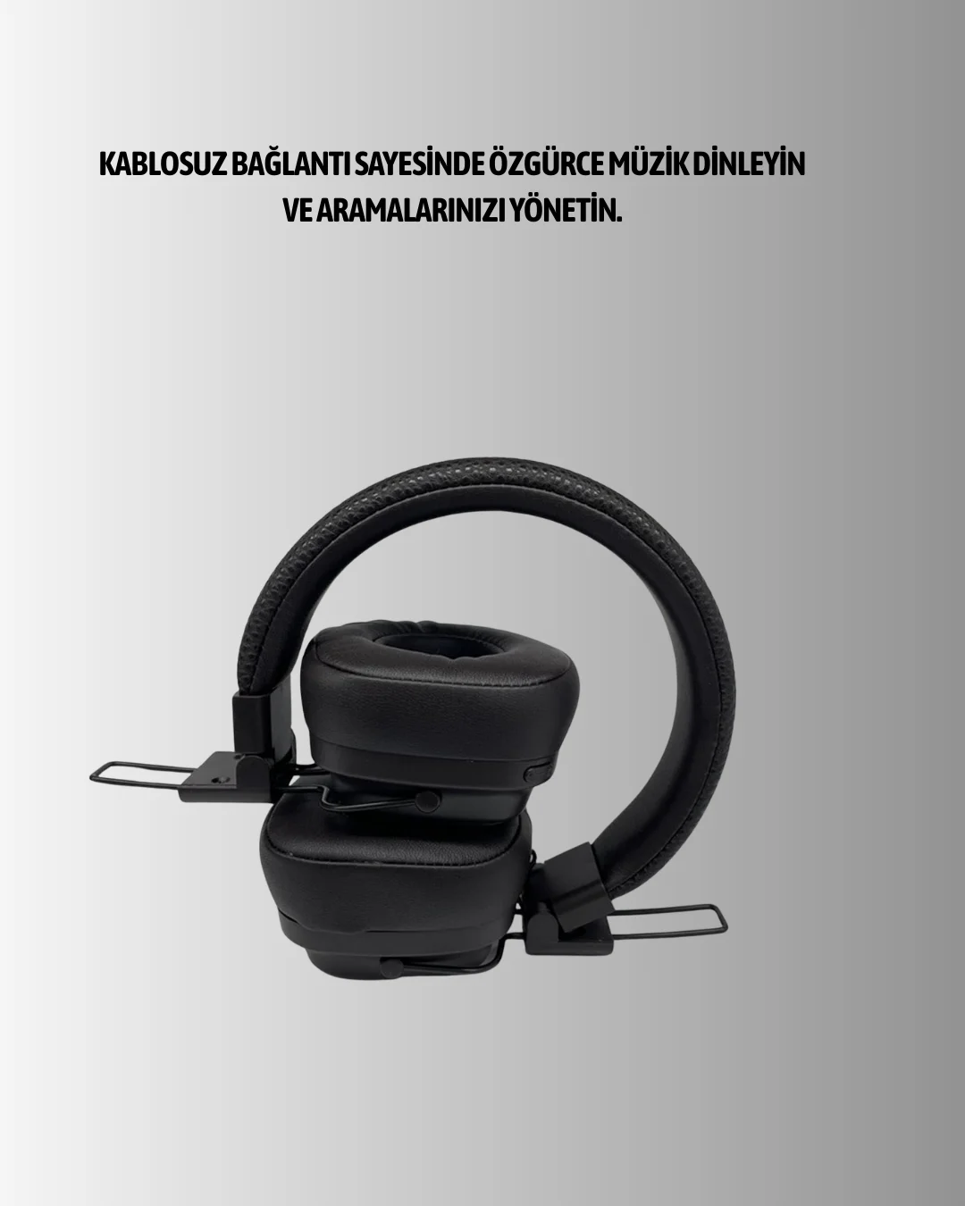 Katlanabilir Tasarımlı Taşınabilir Kablosuz Müzik Kulaklığı Yeni Nesil