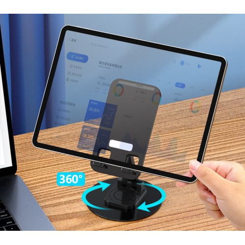 Runaway Katlanabilir Telefon Tablet Tutucu Stand 360 Derece Dönebilen, Ay