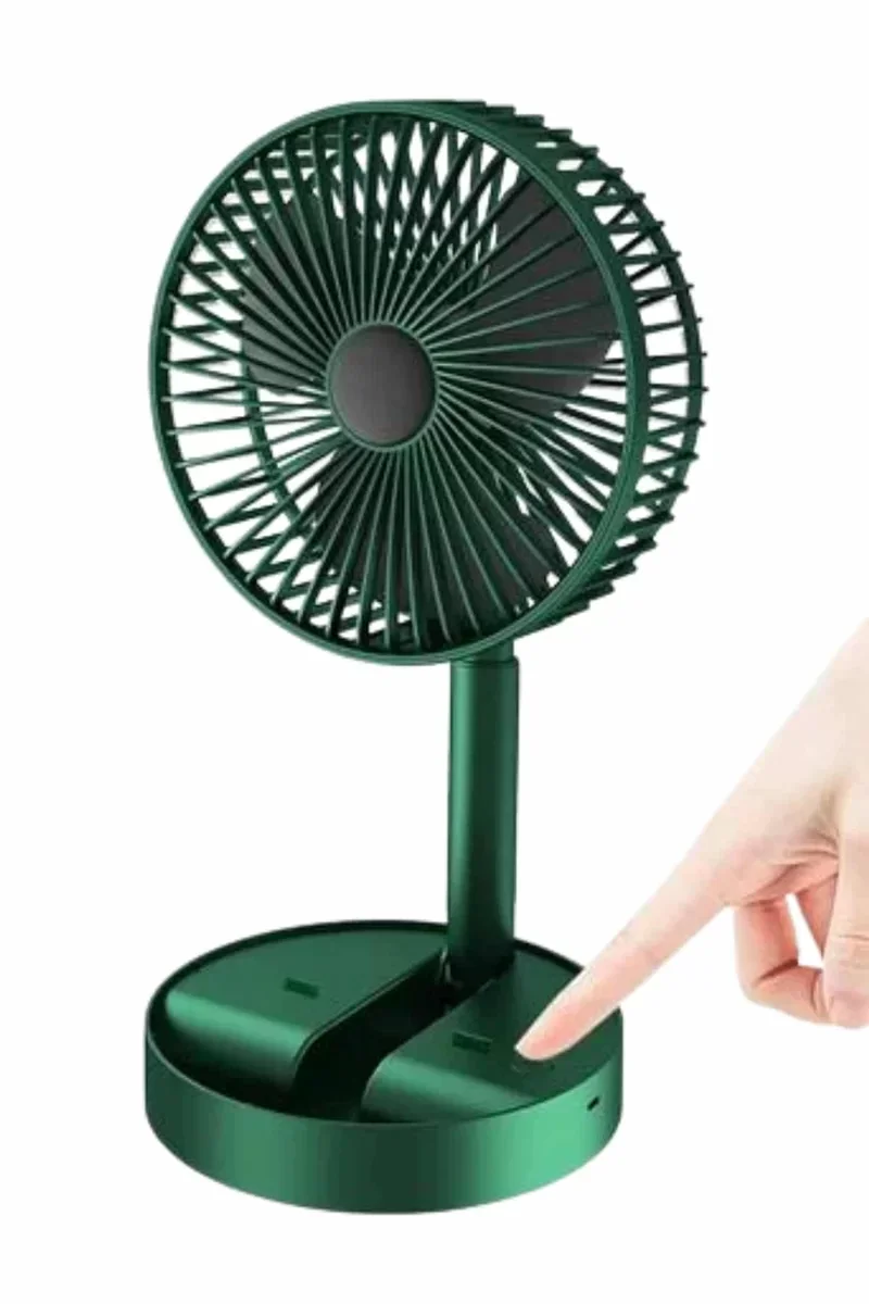 Katlanabilir USB Şarjlı Masaüstü Mini Fan Soğutucu Telefon Tutucu - Ev ve Ofis İçin Pratik Çözüm