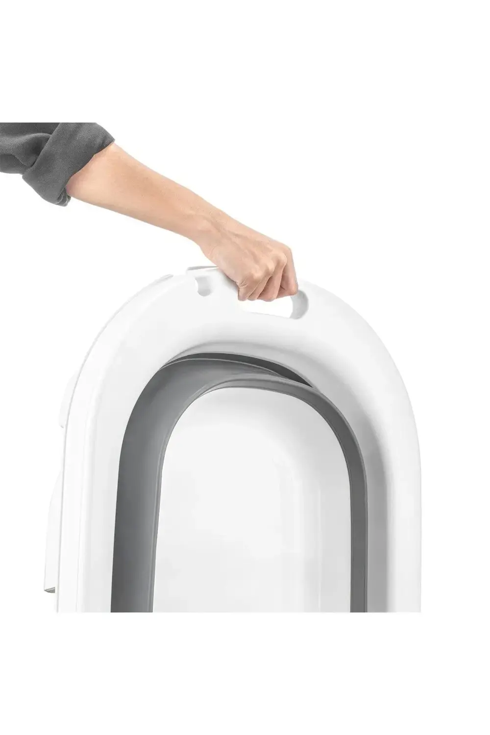 Katlanır 3'lü Bebek Çocuk Yıkama Küvet - Kova - Maşrapa Seti Büyü