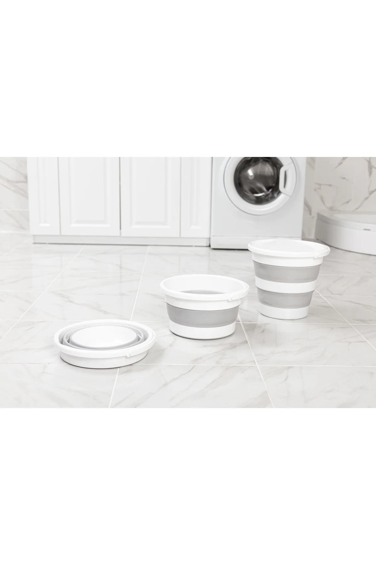 Katlanır Bebek Küvet Seti, Bebek Banyo Küveti 50 Litre, Katlanır 