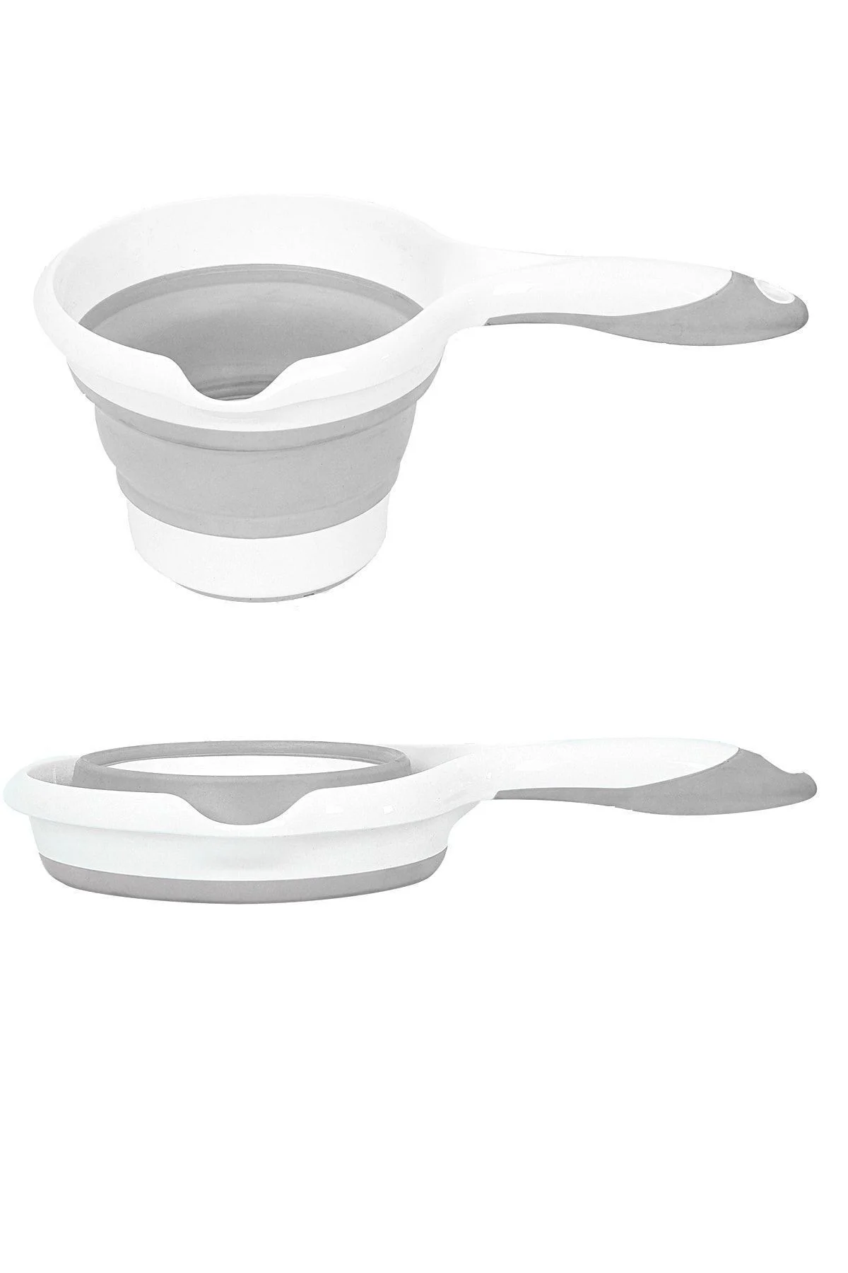 Katlanır Bebek Küveti Seti – Kova ve Maşrapalı, Taşınabilir, Katlanabilir, Pratik Banyo Seti