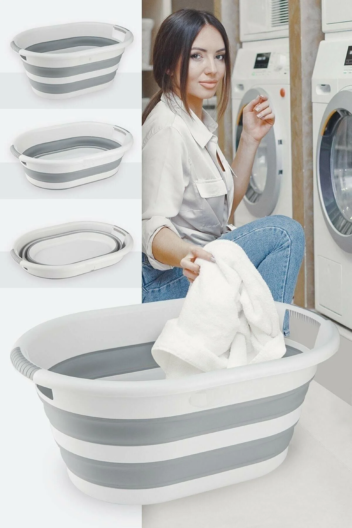 Katlanır Çamaşır Selesi 40 Lt Fma415593