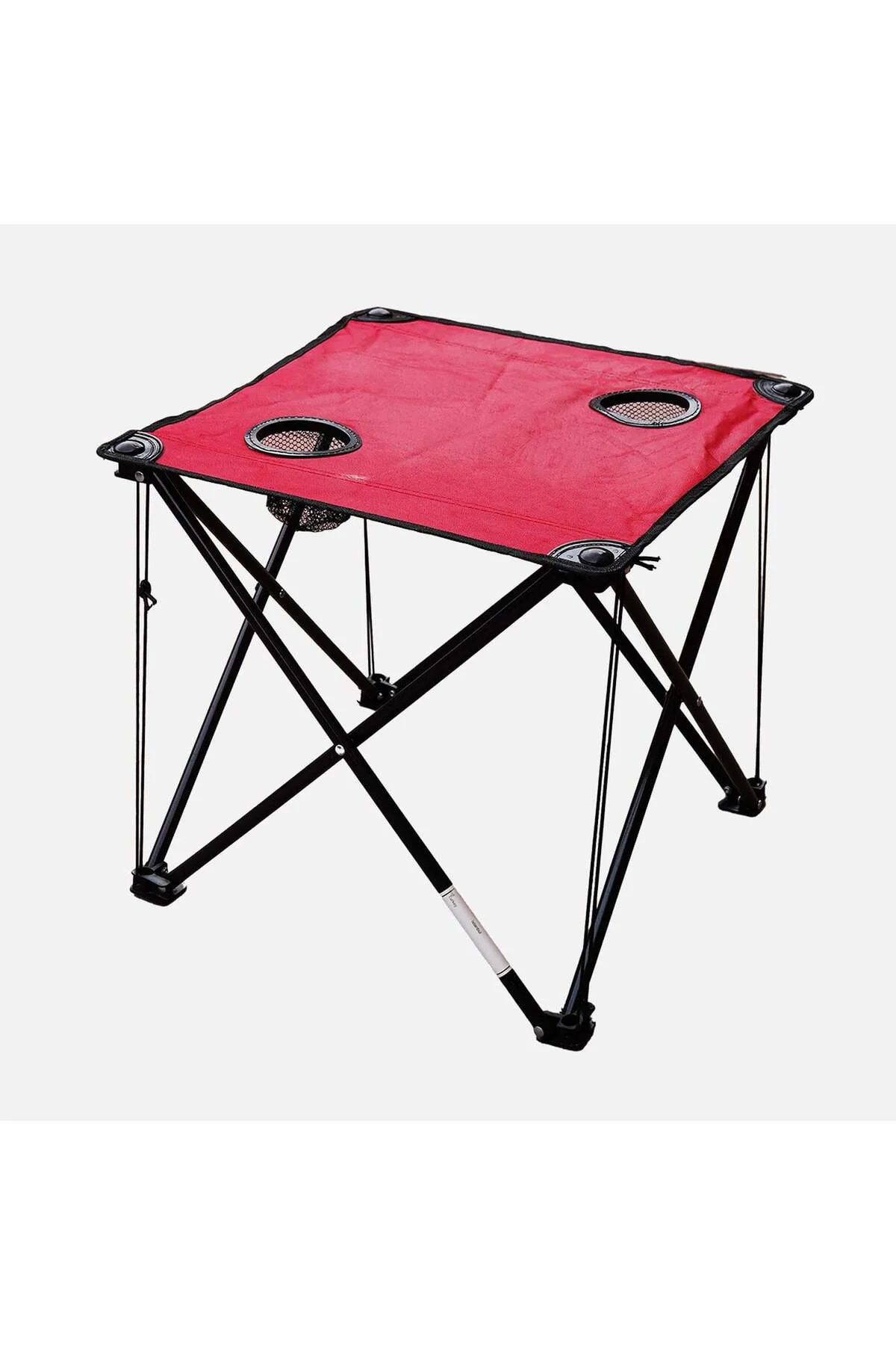 Katlanır Kamp Masası 45 cm Kırmızı Çantalı Katlanır Kamp Masası 45 cm Kırmızı Çantalı