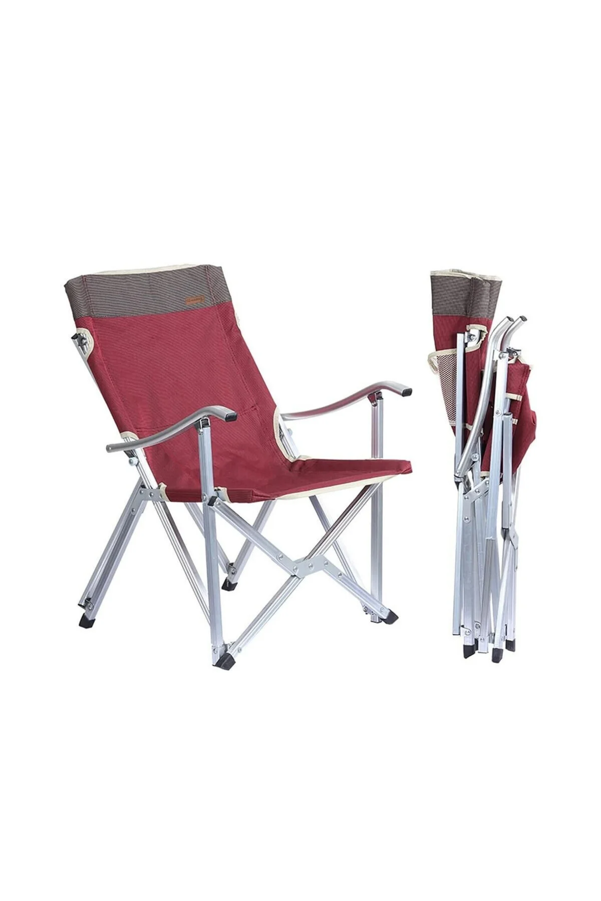 Katlanır Kamp Piknik Sandalyesi - Madfox Dachuan - Bordo - 547281